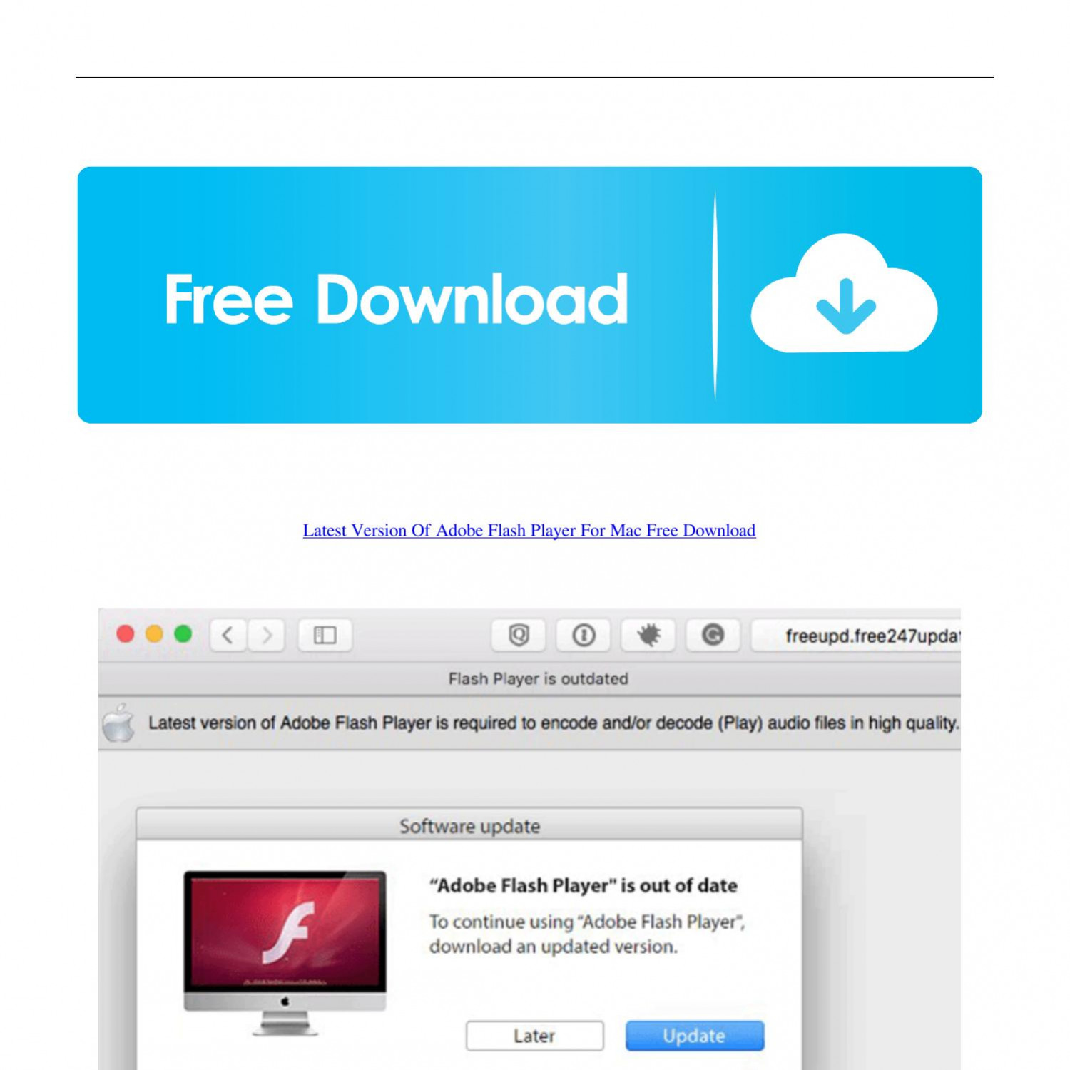 Latest Flash Download For Mac